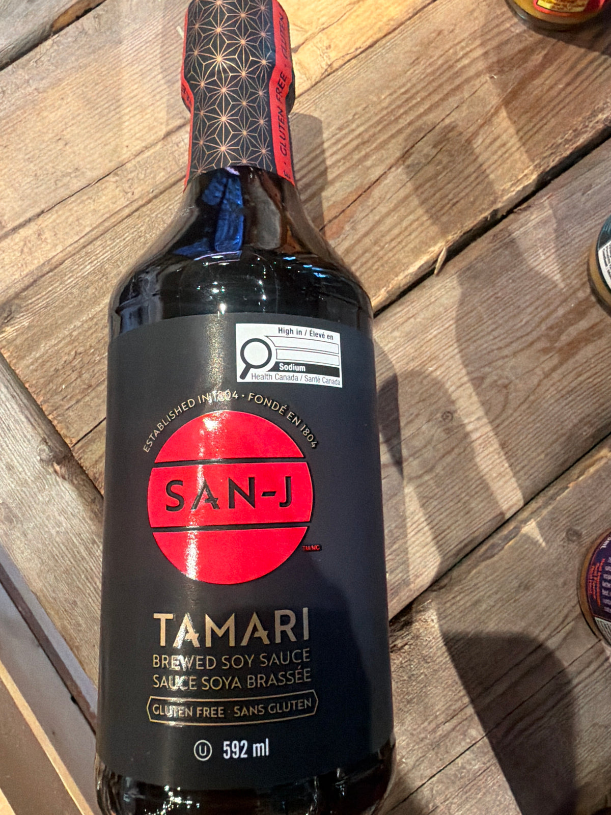 Tamari Brewed Soy Sauce