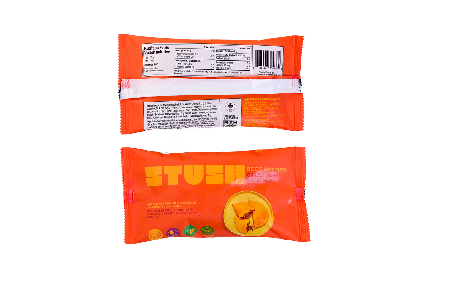 Stush Frozen Patties