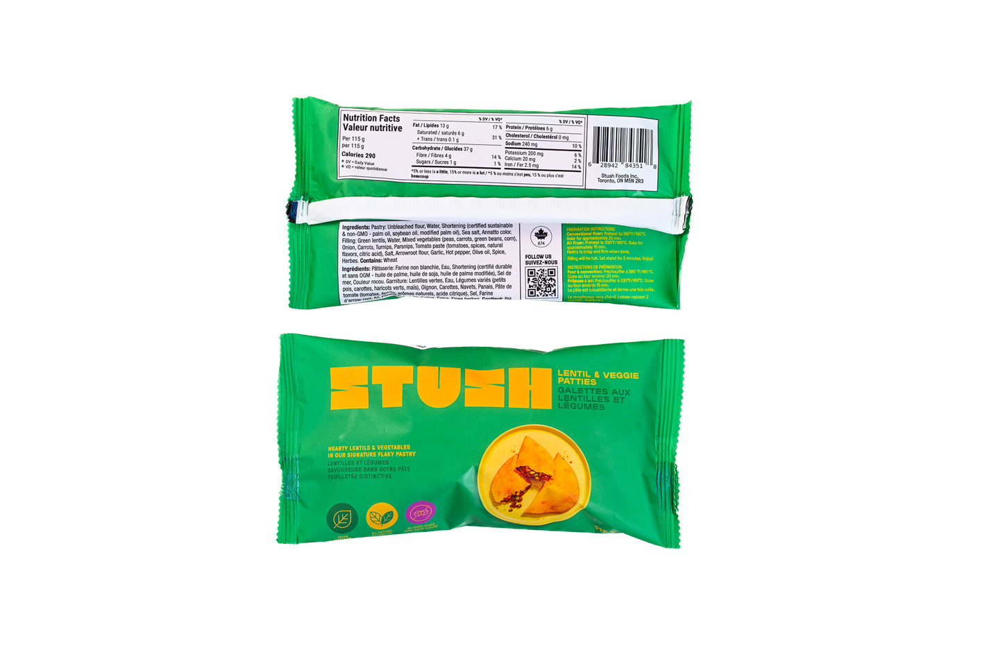 Stush Frozen Patties