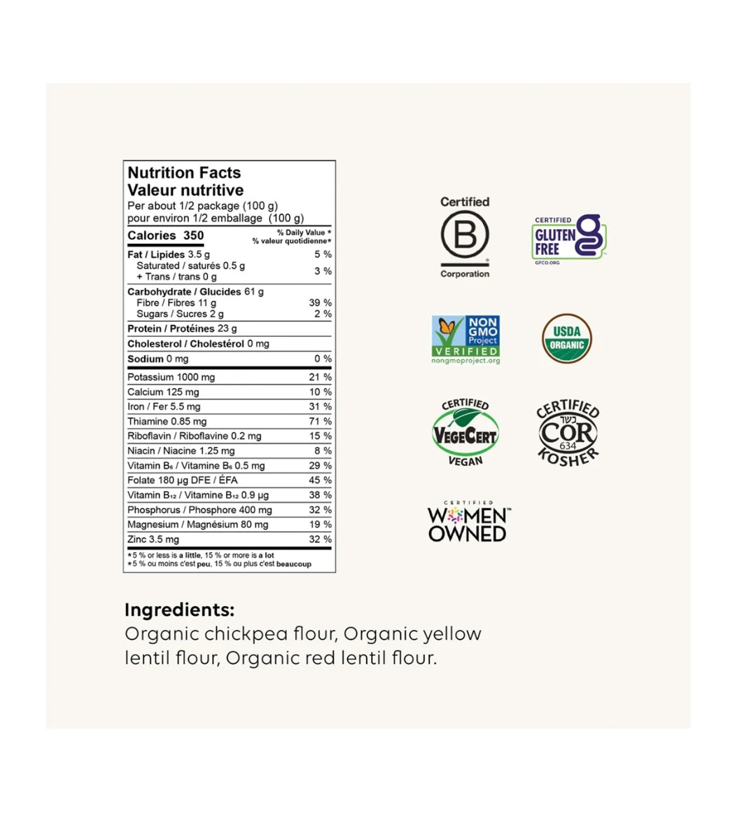 Chickapea Organic Pasta