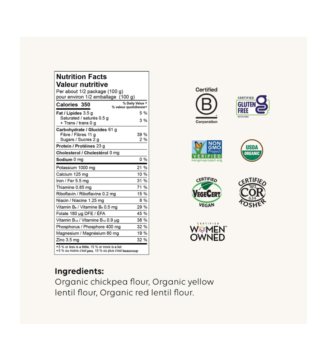 Chickapea Organic Pasta