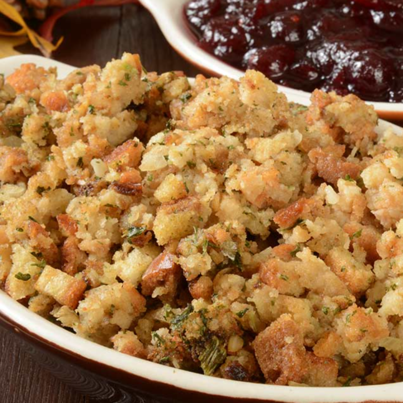 TG Tray of Stuffing