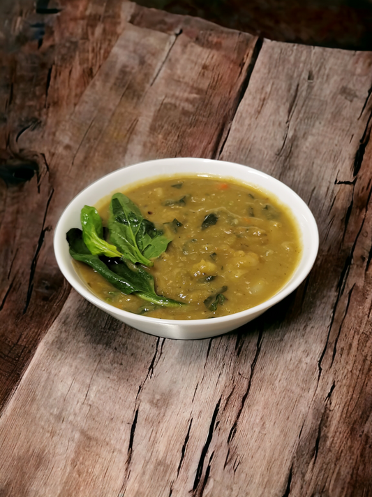 Split Pea Spinach Soup