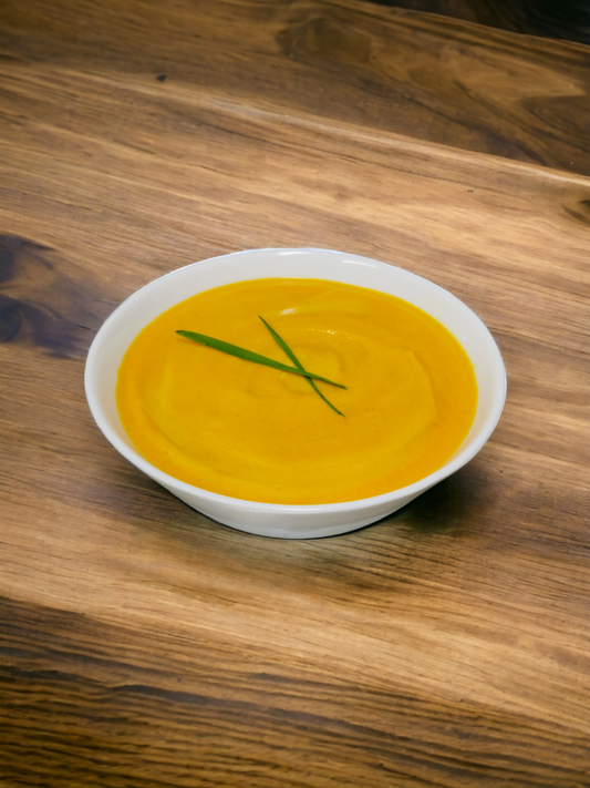 Thai Coconut Carrot Ginger Soup