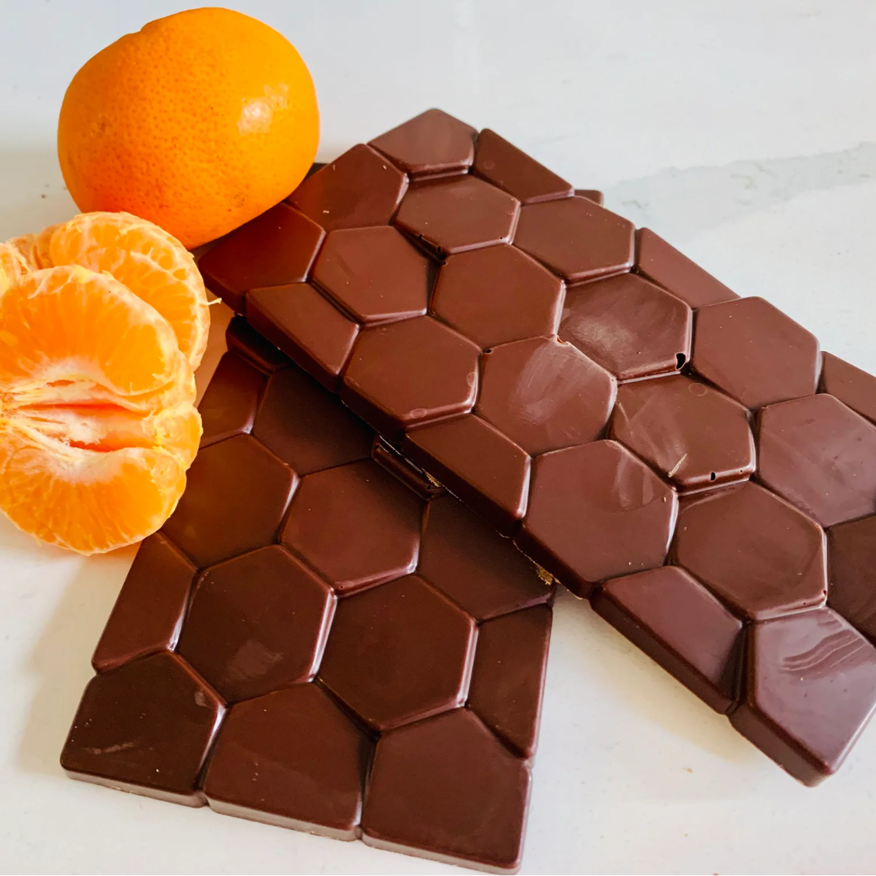 Clementine Dark Chocolate Bar