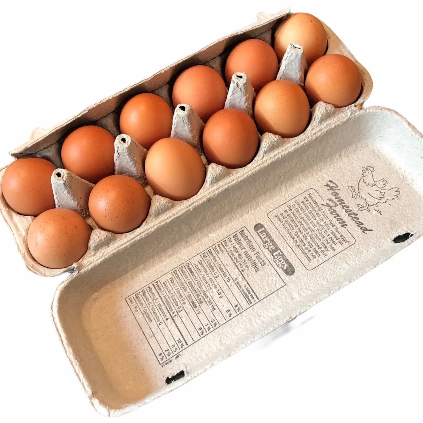 Local, Free-Run Eggs