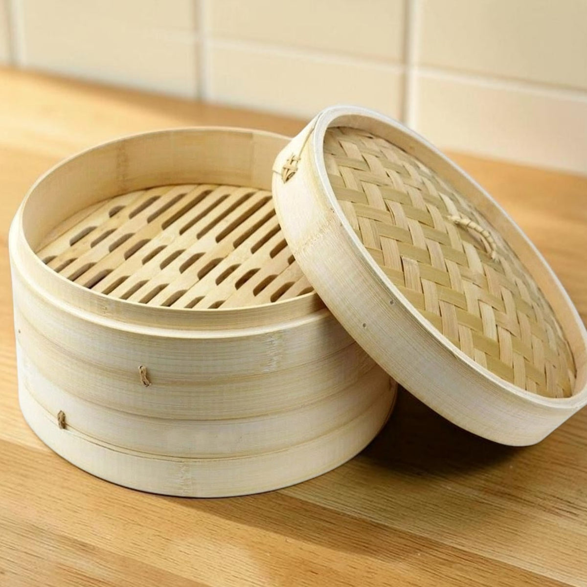 Bamboo Dim Sum Steamer Basket