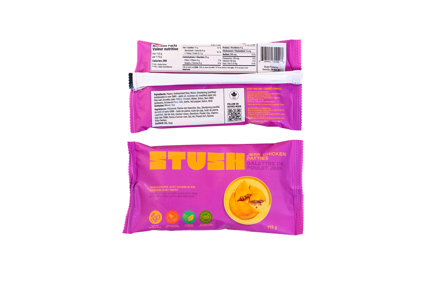 Stush Frozen Patties