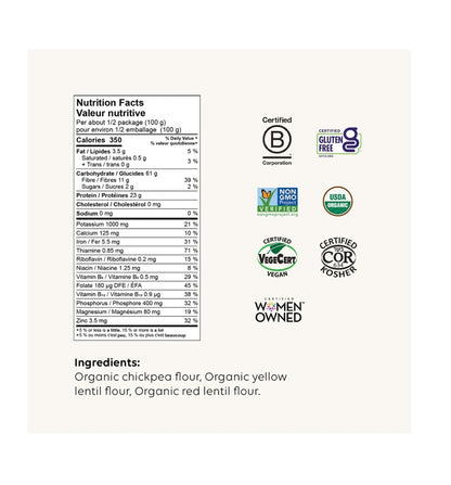 Chickapea Organic Pasta