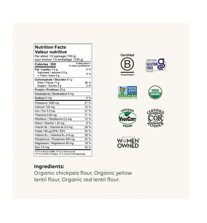 Chickapea Organic Pasta