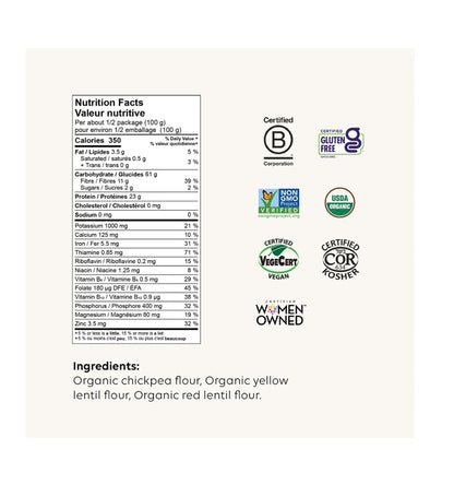 Chickapea Organic Pasta