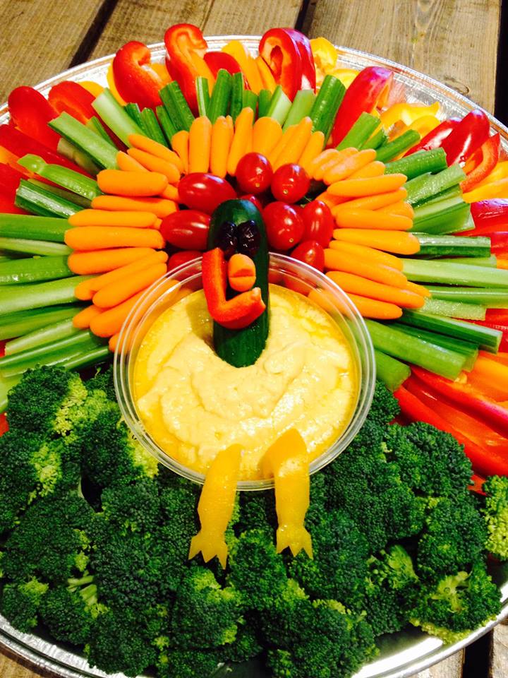 Farmer Jack's Turkey-Party Veggie Platter