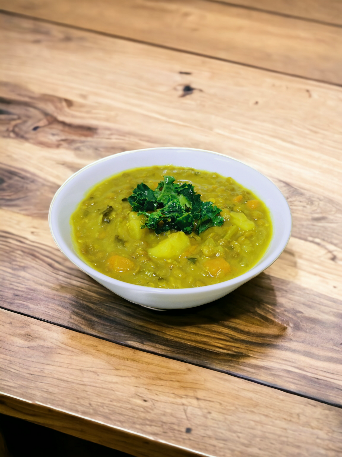 Turmeric Lentil Vegetable Soup