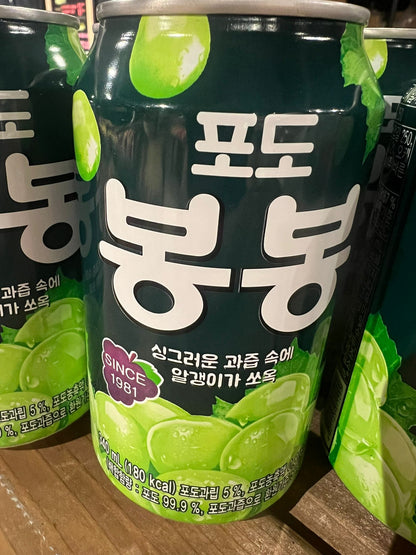 Korean Fruit Juice with Real Fruit Chunks