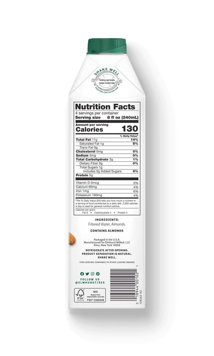 Unsweetened Almond Milk